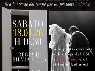 Manca poco all'appuntamento a teatro! Larcobaleno con "Voci della città" - Sabato 18 Aprile