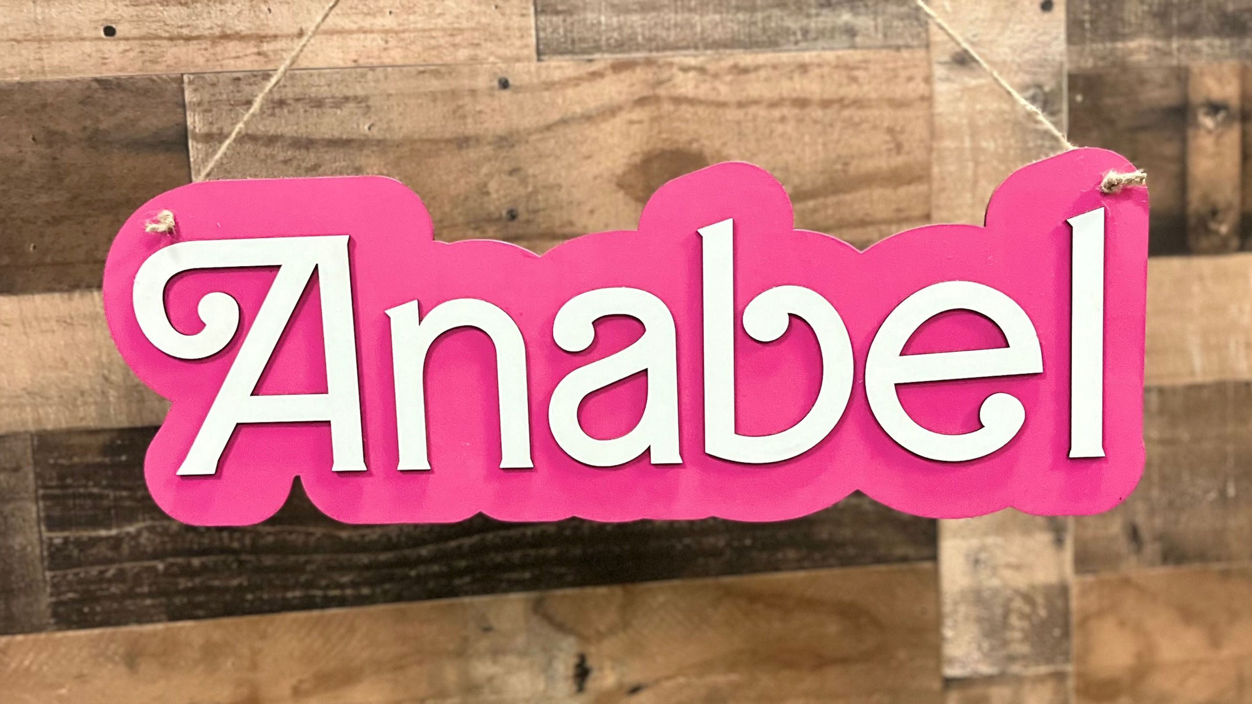 Personalized Name Sign