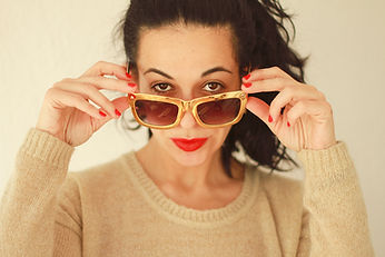 Woman Wearing Sunglasses