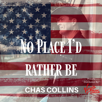 Chas Collins Single Cover for No Place I'd Rather Be