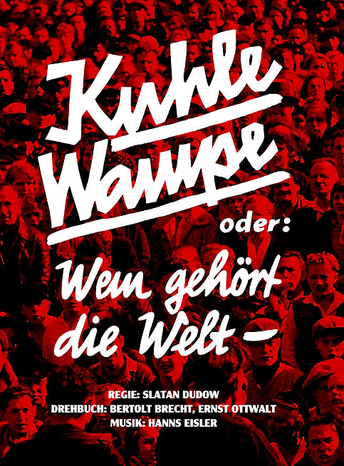Filmplakat Kuhle Wampe