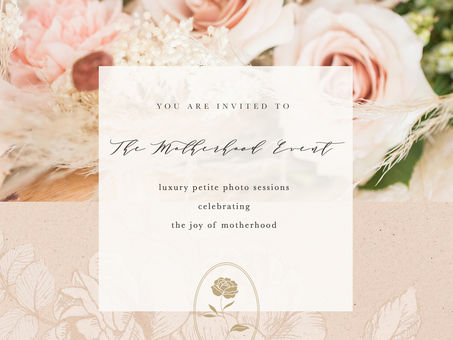 2022 MOTHERHOOD EVENT | REGISTRATION IS OPEN