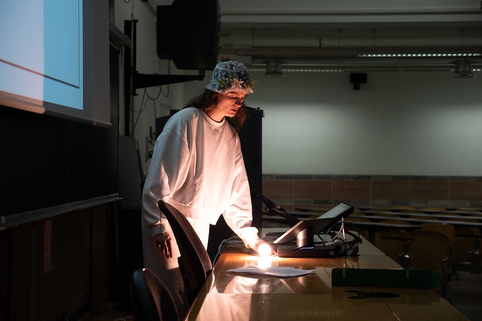 Installation of the Performance.