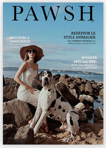 PAWSH magazine, lifestyle animal