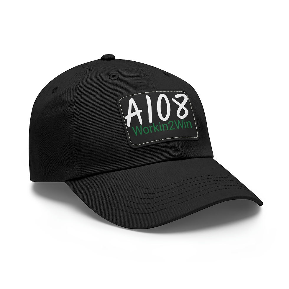 Thumbnail: Dad Hat with Leather Patch