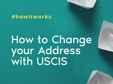 How to change your address with USCIS
