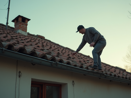 Surveyor carrying out a detailed RICS Level 3 building survey