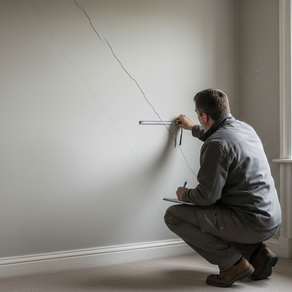 Diagonal cracks in walls: what they may mean before you buy