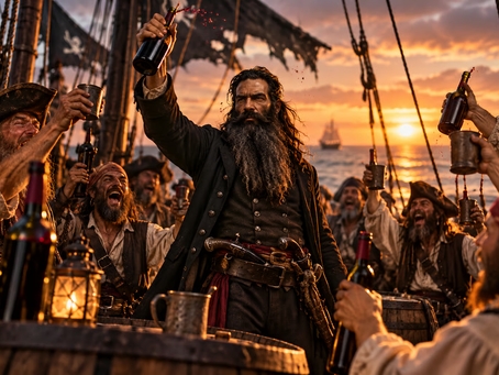 🏴☠️ Blackbeard Stole the Wine. Another Pirate Stole a Fortune.