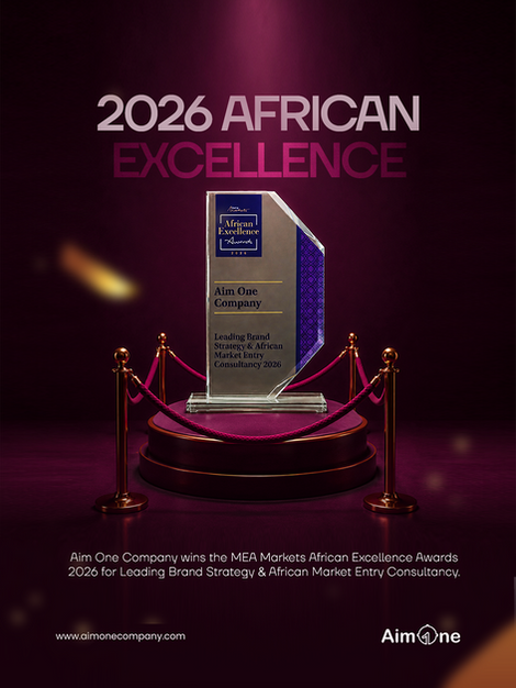Aim One Company Named Leading Brand Strategy & African Market Entry Consultancy at MEA Markets African Excellence Awards 2026
