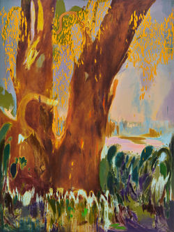 《花火NO.1》 200×150cm  布面丙烯、油彩 2024