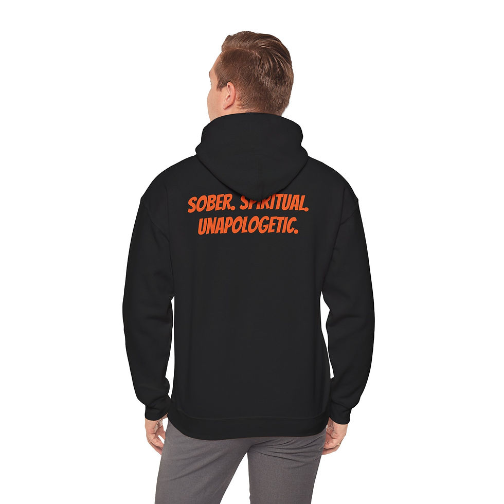 Thumbnail: BUNKHOUSE HEROES - SOBER UNAPOLOGETIC - HOODIE - 