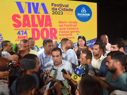 Festival da Cidade celebra 474 anos de Salvador com programação especial até 2 de abril