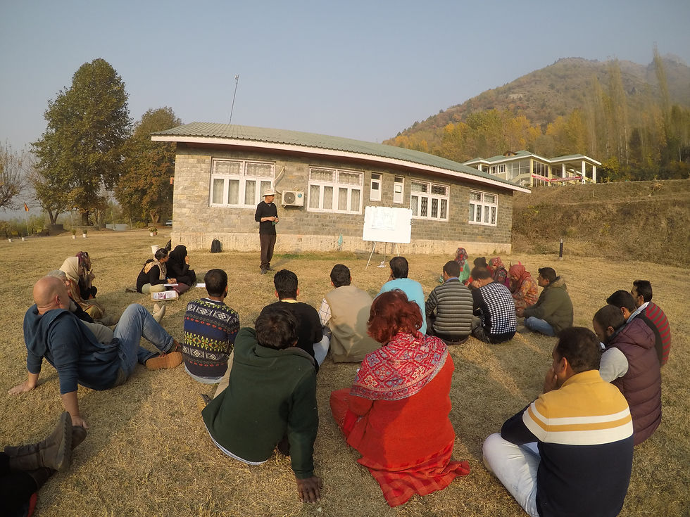 Outdoor class PDC Nov 2017