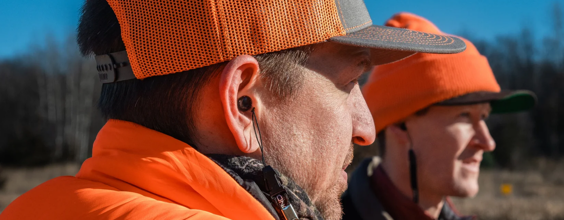 SoundGear Shield being worn by hunter