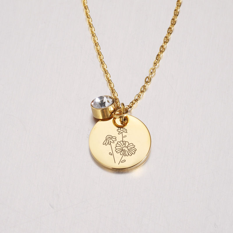 Thumbnail: Birth Bloom Necklace;