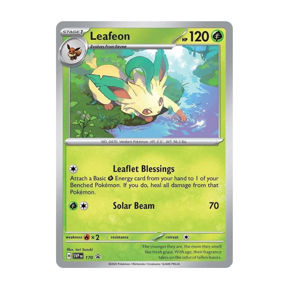 Pokémon TCG: Prismatic Evolutions Promo 170 Leafeon