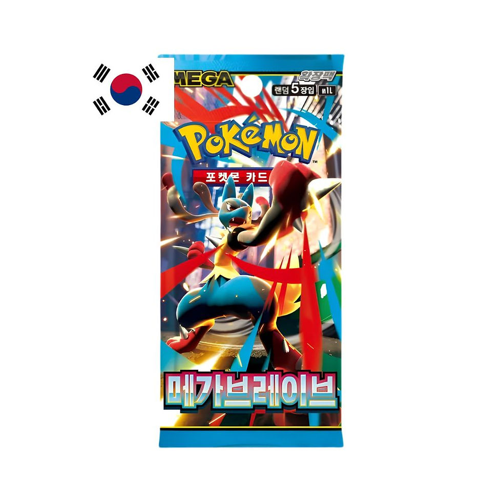 Pokémon TCG: Mega Brave Booster Pack KR