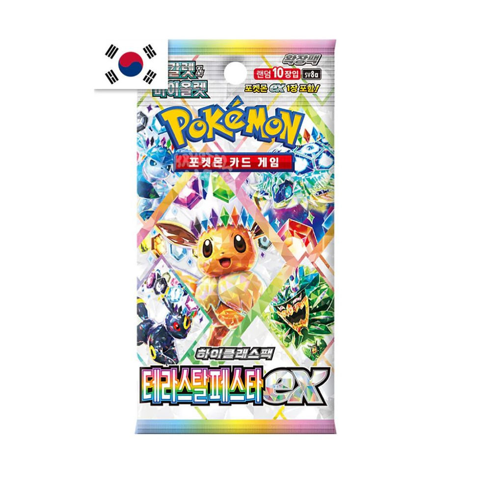 Pokémon TCG: Terastal Festival ex Booster pack Korejský