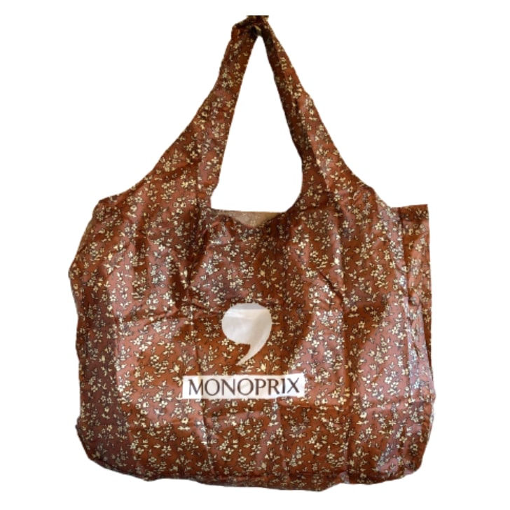 モノプリエコバッグ フローレット 小花柄 フランス