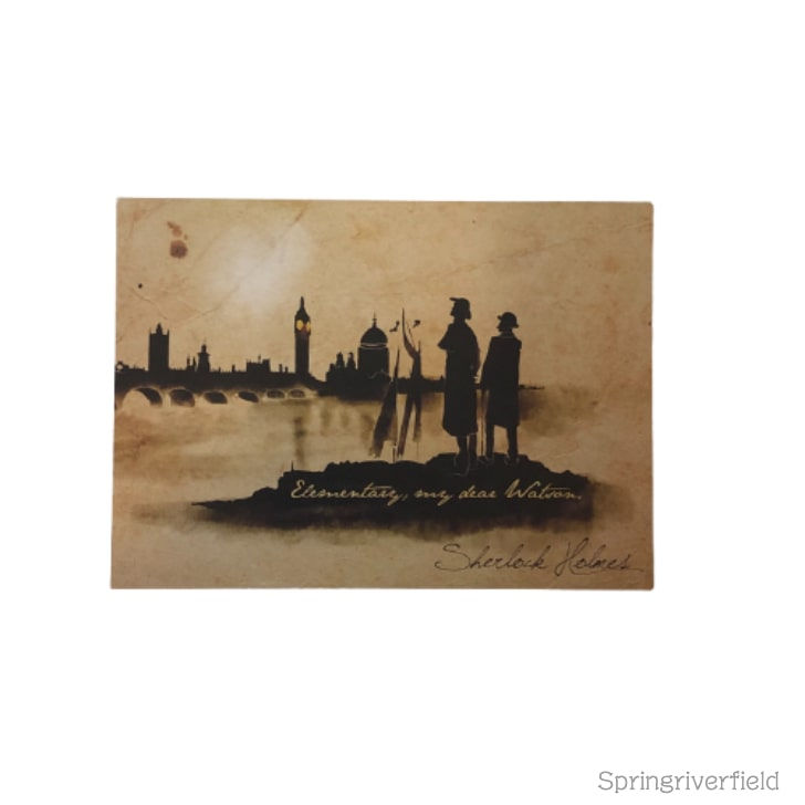 シャーロックホームズ美術館限定 ポストカード