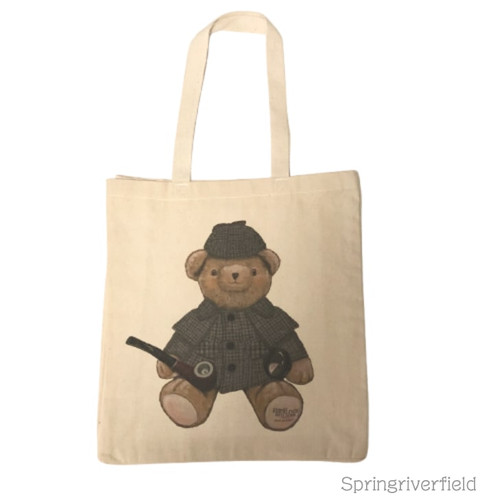 シャーロックホームズ美術館限定 テディベアトートバッグ