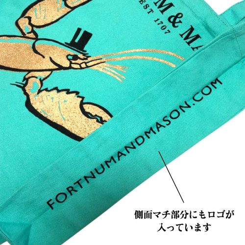 ★大人気!★英国【Fortnum & Mason】限定 定番ロゴ トートバッグ ☆大人気!☆英国【Fortnum & Mason】限定 定番ロゴ トートバッグ