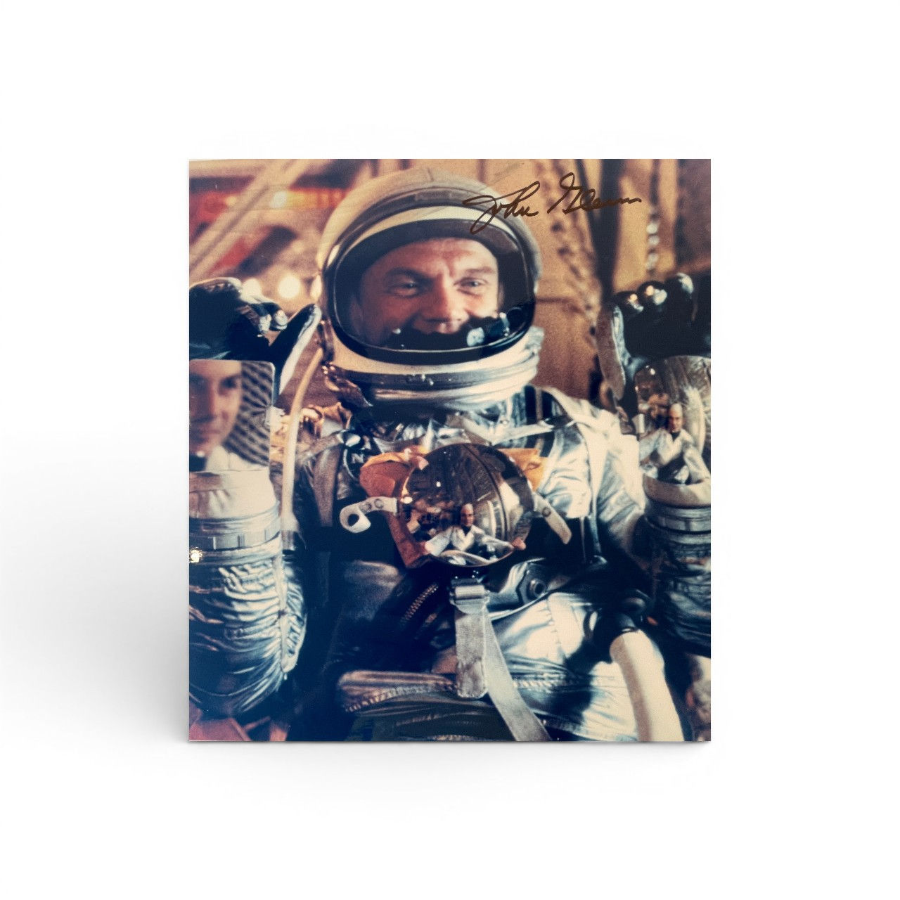 John Glenn. Signed Photograph