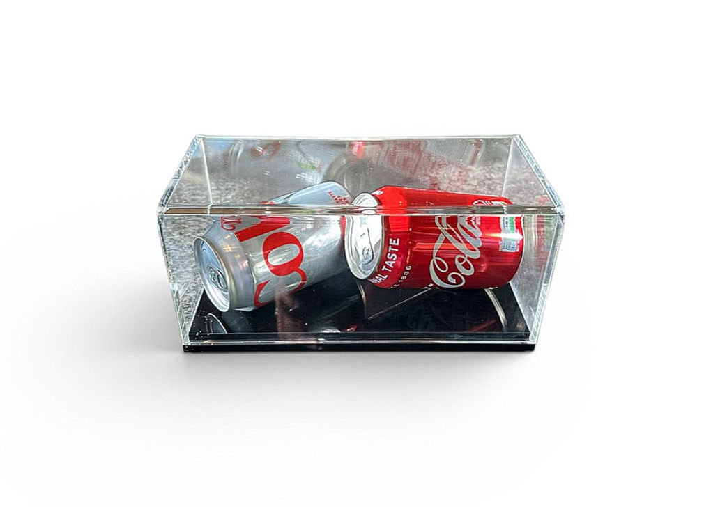 Damien Hirst - Pair of SIGNED Coke Cans from the Gagosian Gallery Exhibition 202