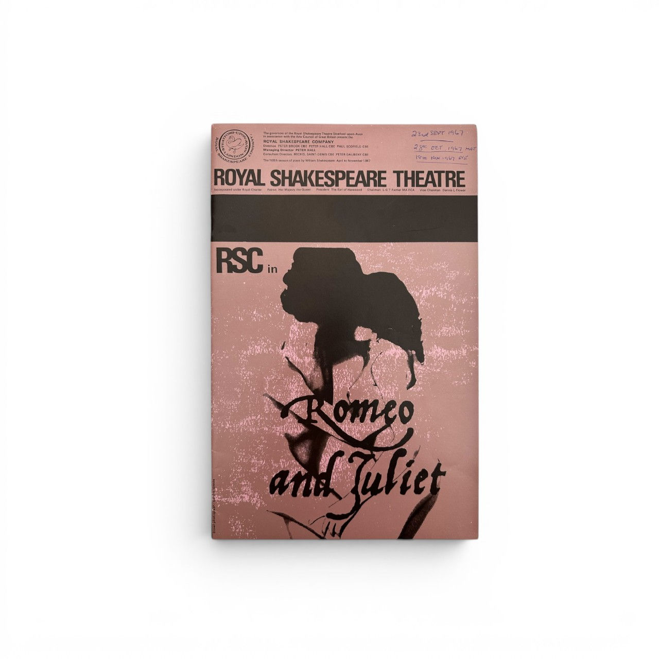 Romeo and Juliet - Royal Shakespeare Company Programme 1967 - SIGNED by Norman R