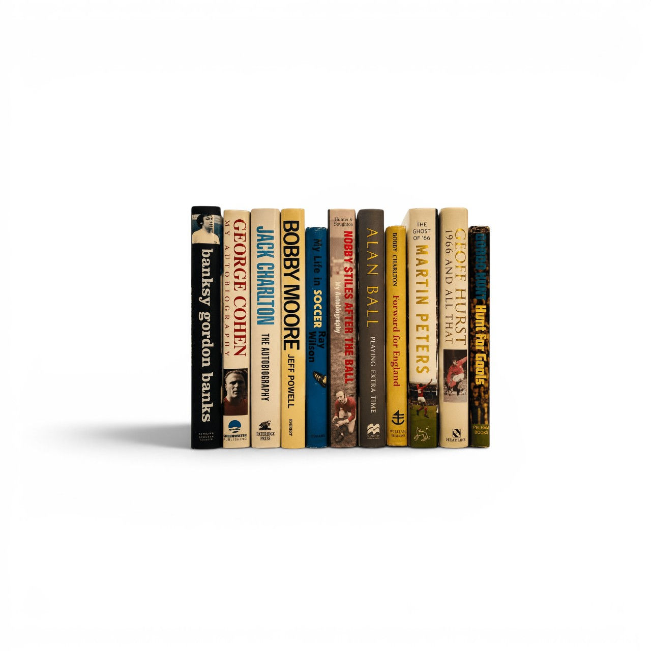 A Set of All 11 (Auto)Biographies - First Editions SIGNED by the entire team