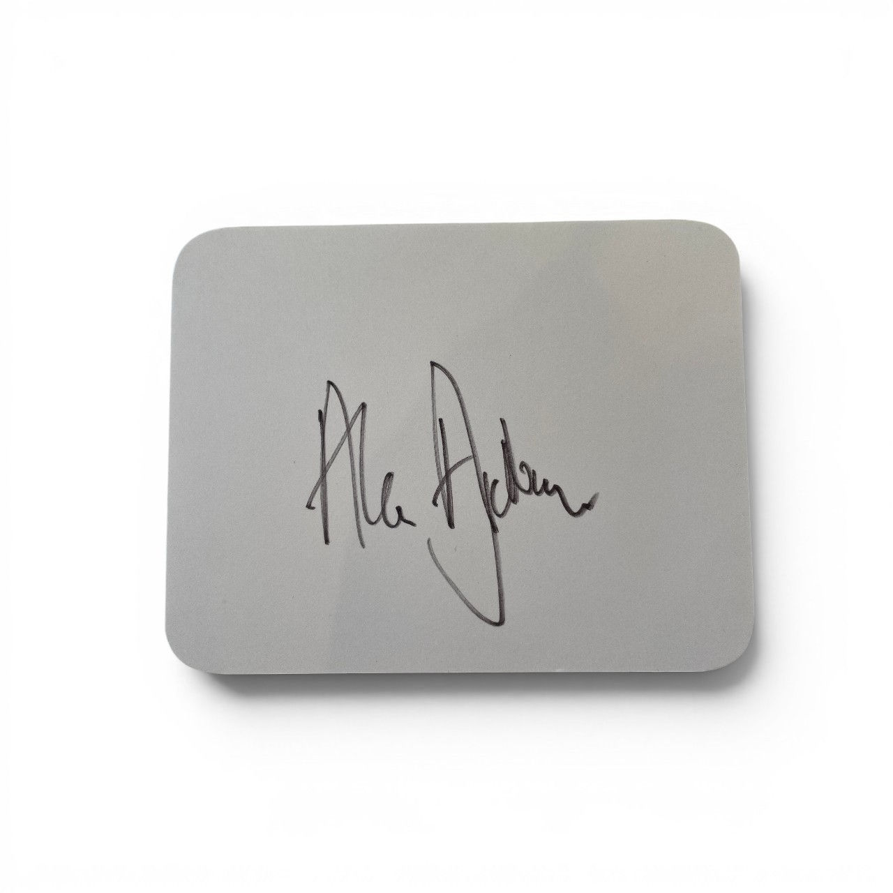 Sir Alan Ayckbourn. Signed Autograph Card