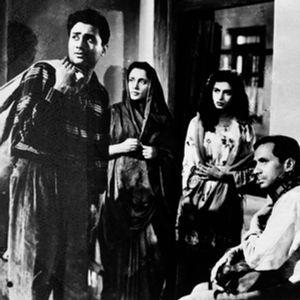 a black and white photo of a group of people