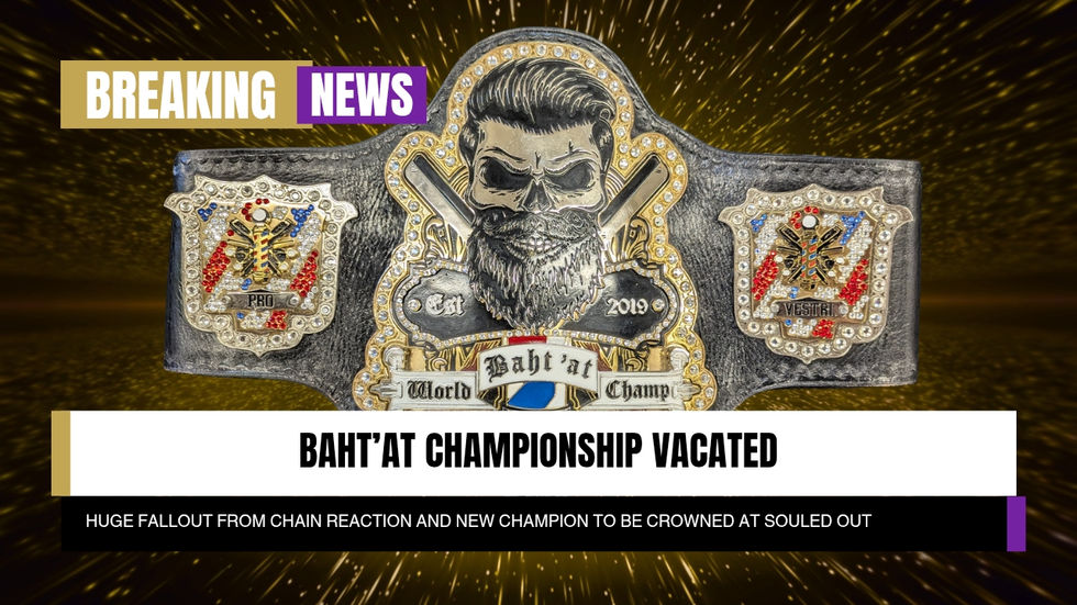 Baht'at Championship Vacated