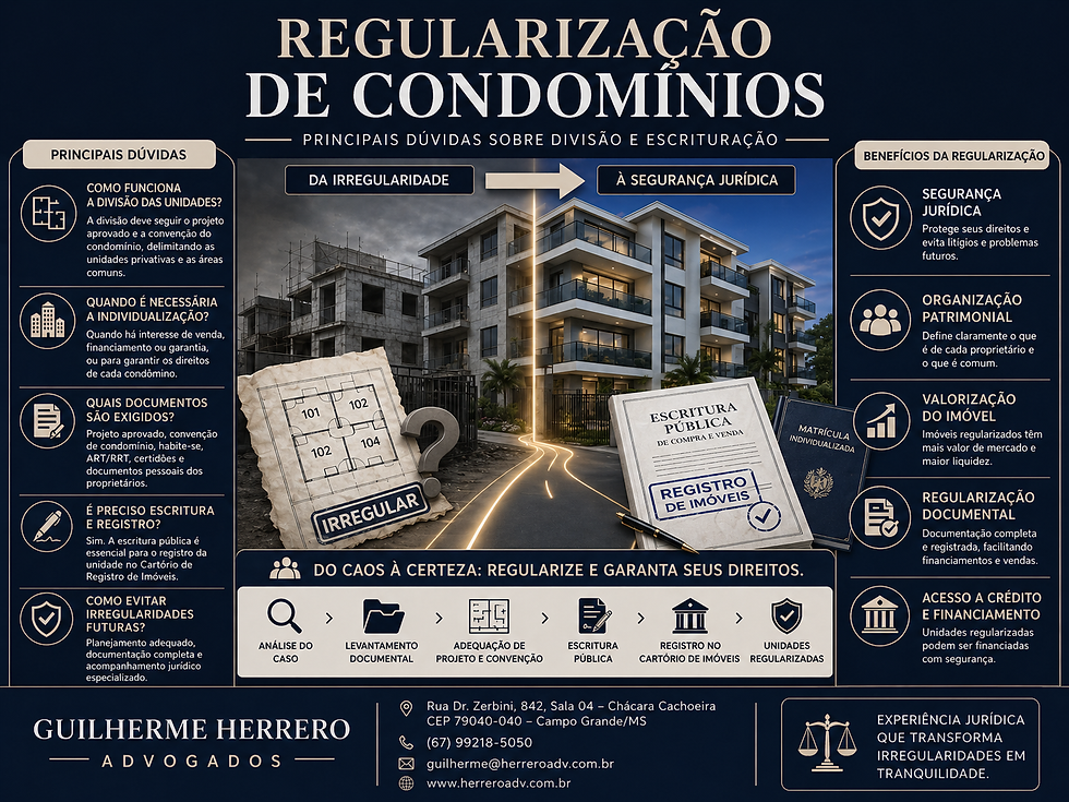 Regularização de Condomínios: Como Fazer Divisão e Escrituração das Unidades