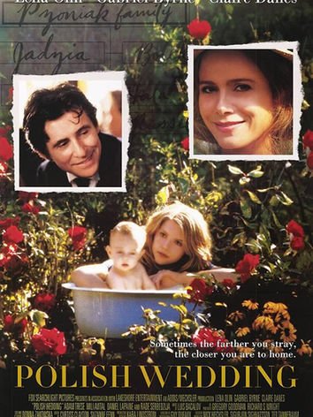 Movie poster for Polish Wedding featuring actor Keith Lenart.