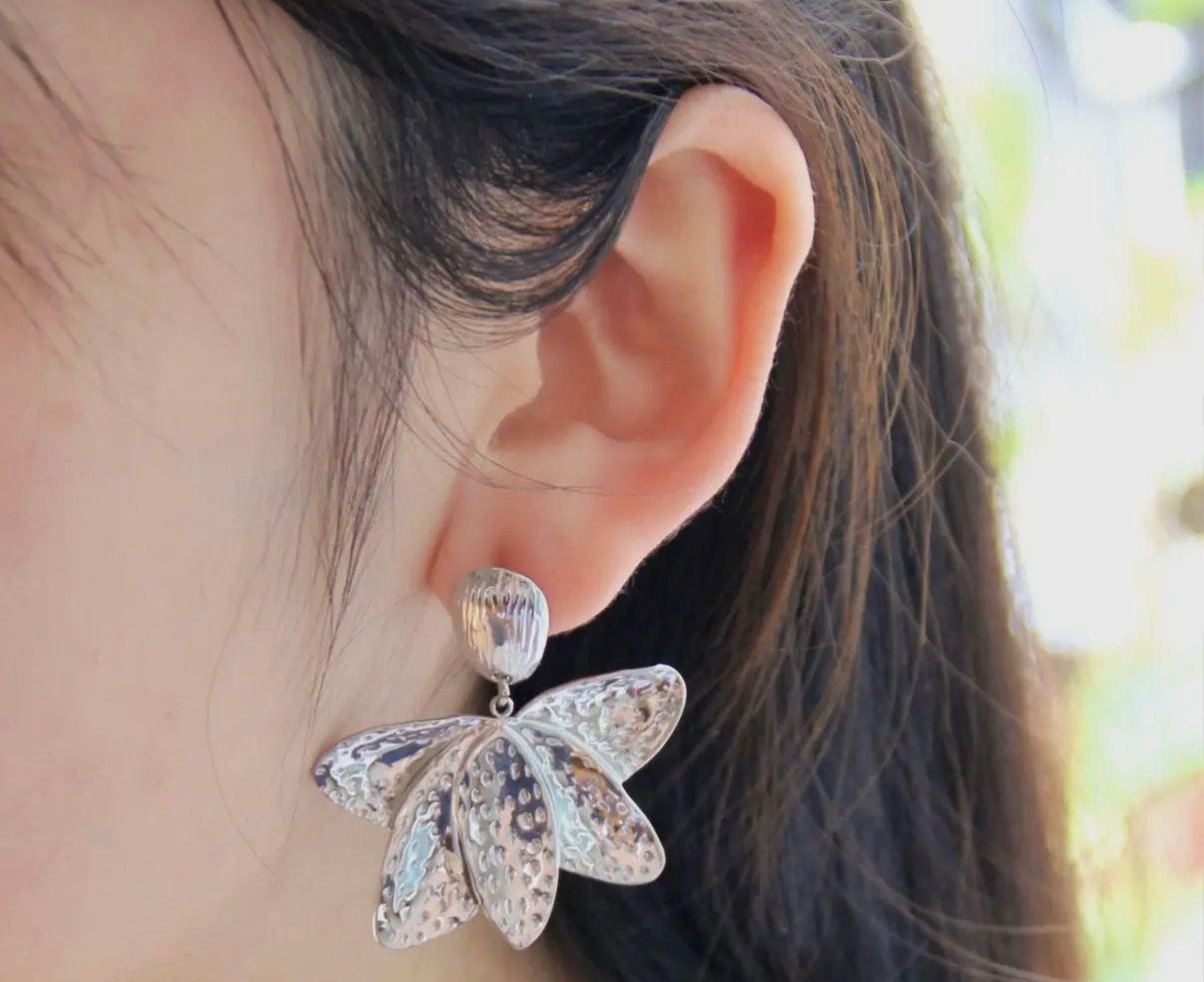 Boucles d’oreilles acier inoxydable 