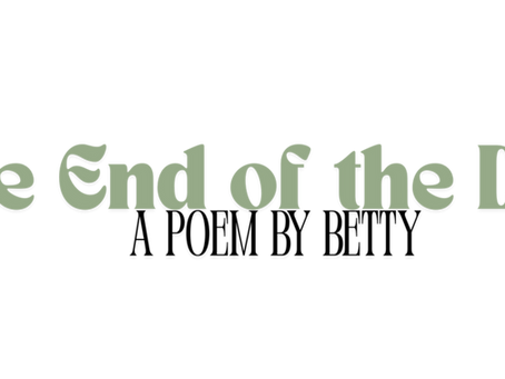 Poetry: The End of the Day