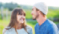 A young couple on a first date just getting to know each other and will someday fall in love, get enagegd and get married.