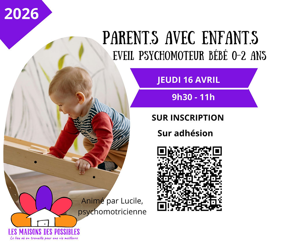 Eveil psychomoteur bébé 0-2 ans