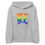 Thumbnail: Kids WhatDaBuG Rainbow fleece hoodie