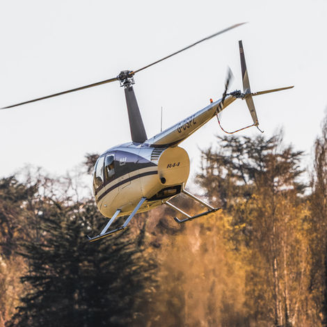 Shot for HQ Aviation by Aemilia Cumberland from an Robinson R44 with the doors removed.