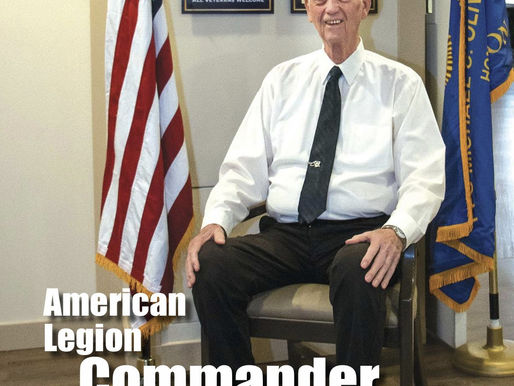American Legion Commander Lou Zemke Makes Connections