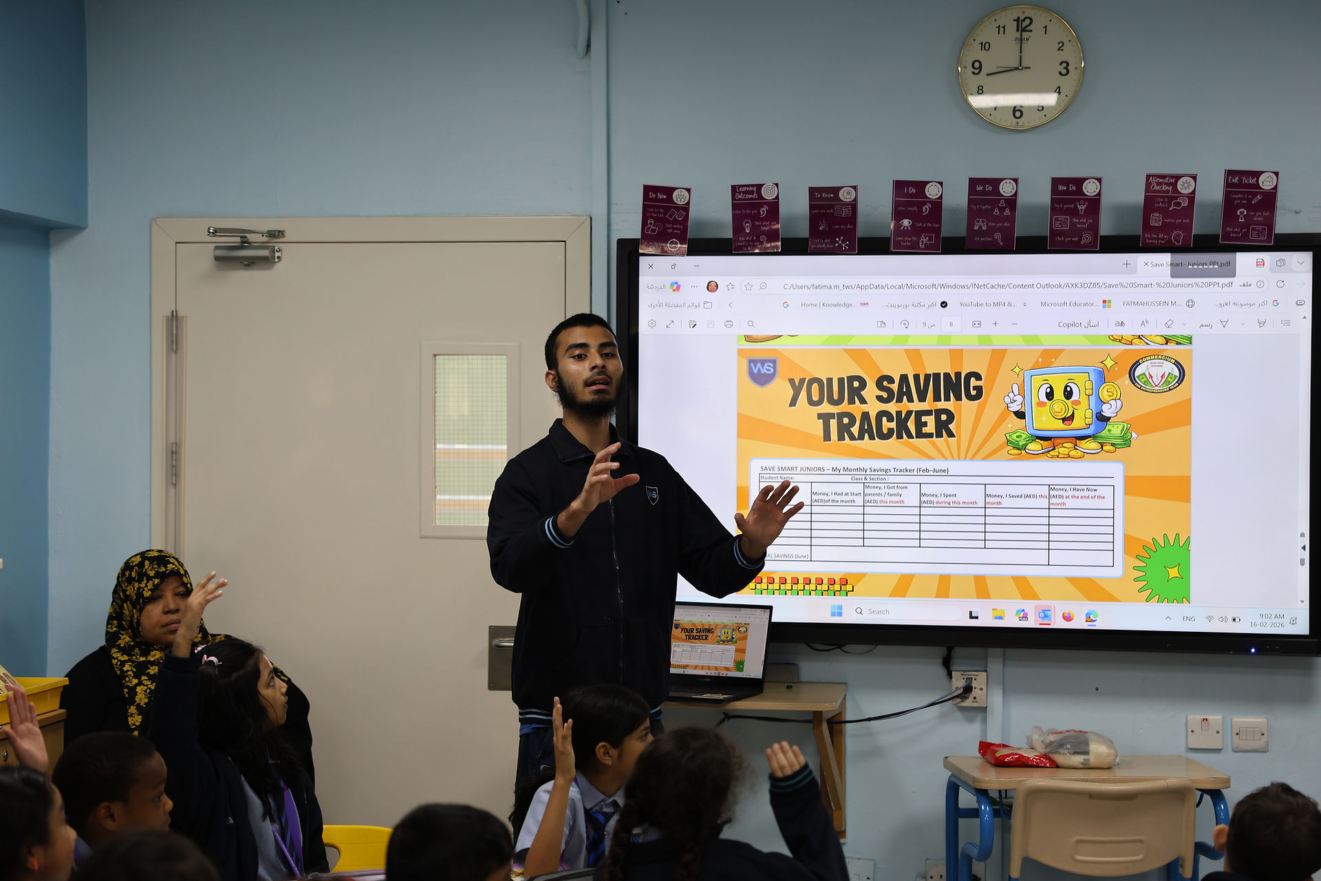 Hassnain is putting financial literacy into action 🎯