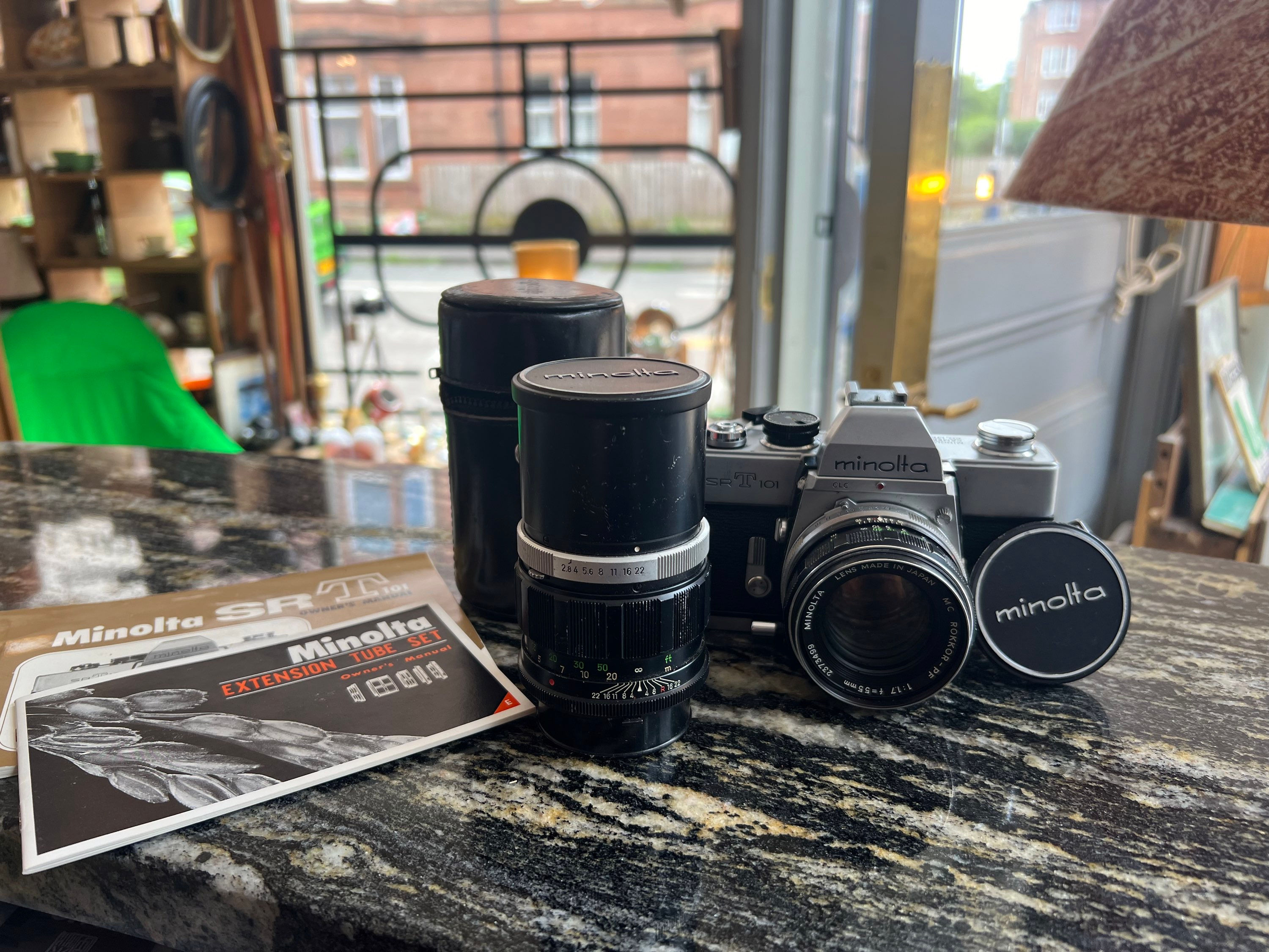 Minolta SLR film camera