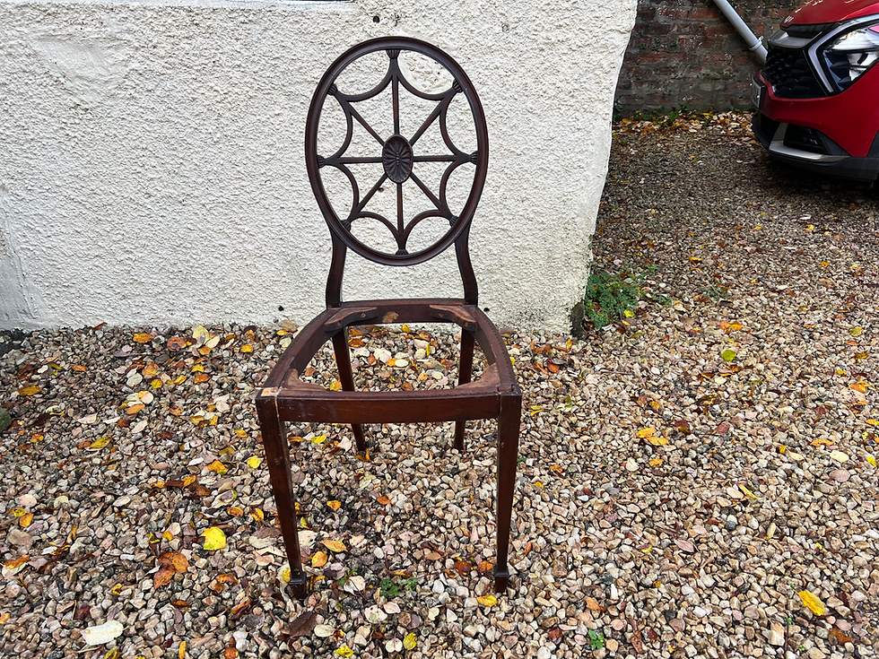Spiderback Mahogany Chair
