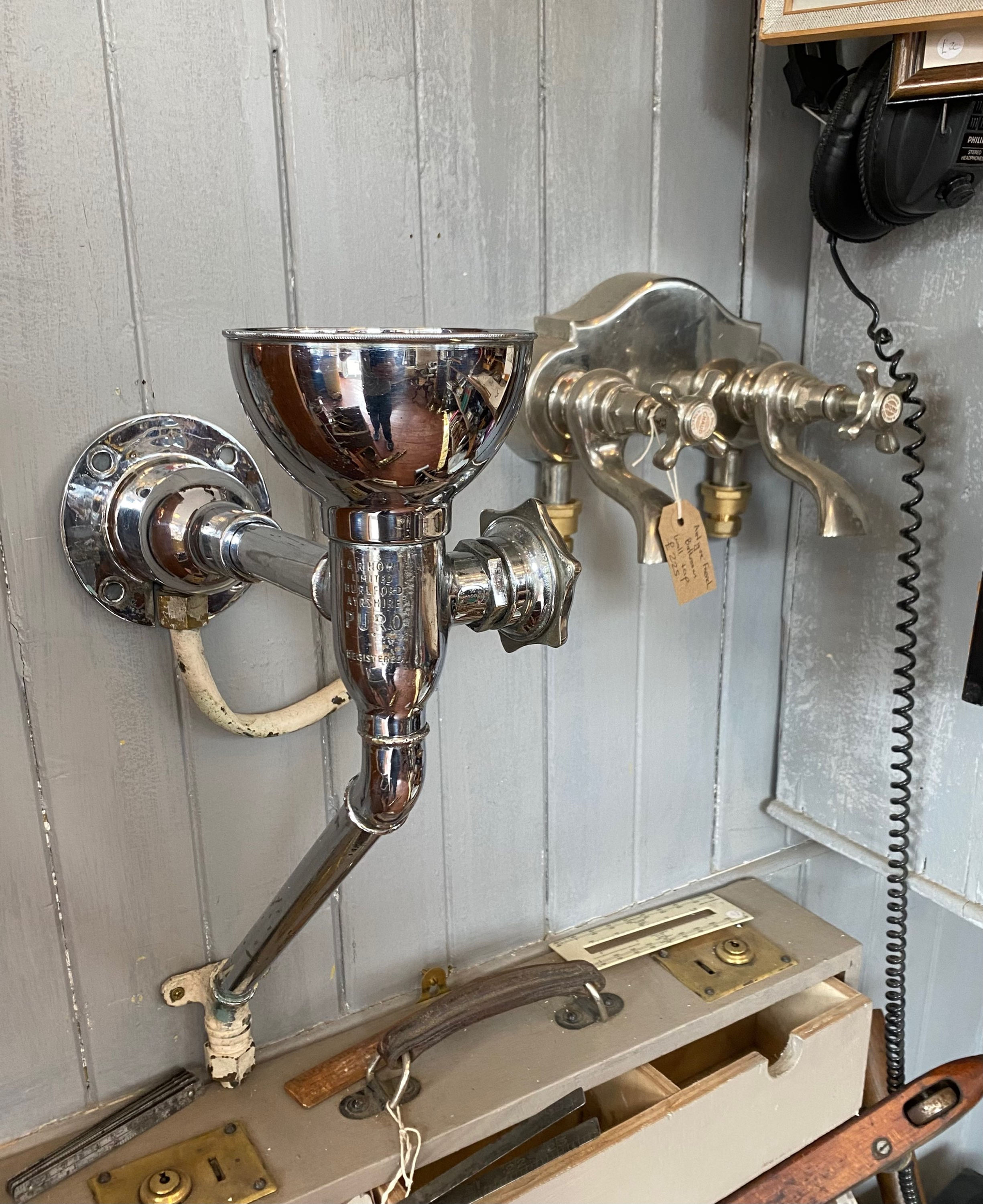 Front view of the fountain