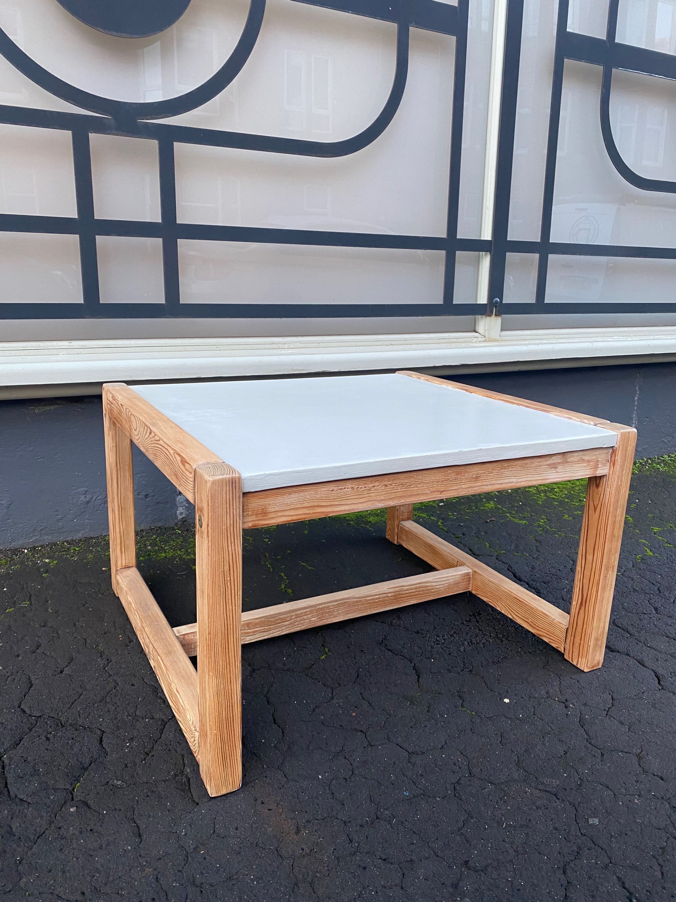 1970s Habitat pine coffee table
