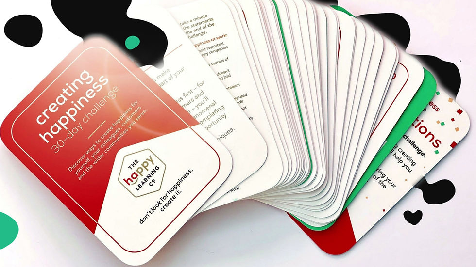 Thumbnail: Leading with Happiness 30-day Challenge Cards