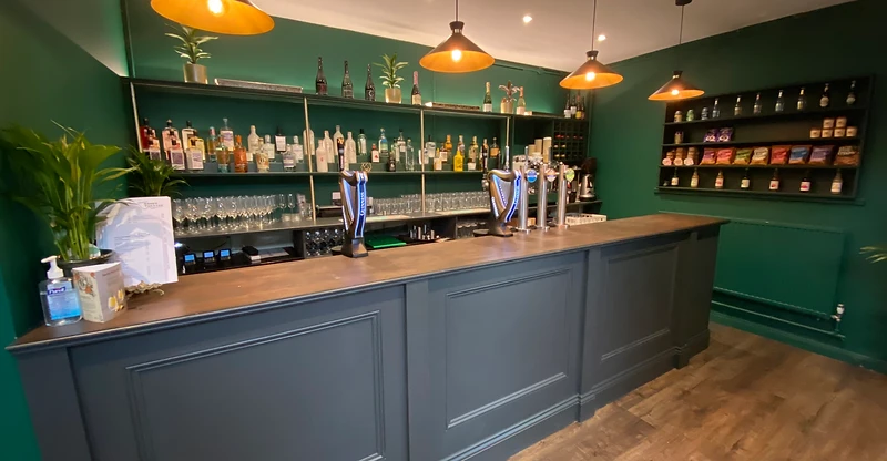 The bar at Esher Theatre